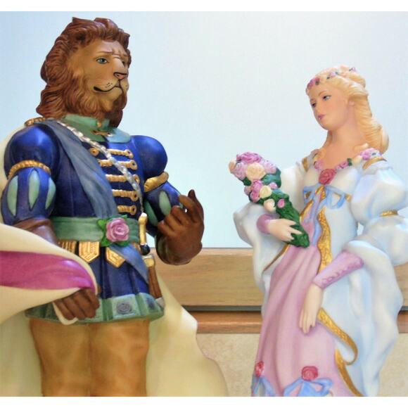 LENOX Legendary Princesses BEAUTY & THE BEAST Figurines Cake Toppers Limited Ed - Picture 2 of 12